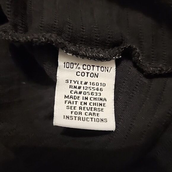 Womens Habitat Clothes To Live In Textured Cowl Neck Blouse Size M Black Pockets - Picture 4 of 6